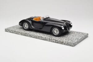 Alfa Romeo 6C 2500 SS Corsa Spider Juodas Minichamps 1:18 107120231 Metalas - nuotrauka 4 iš 6