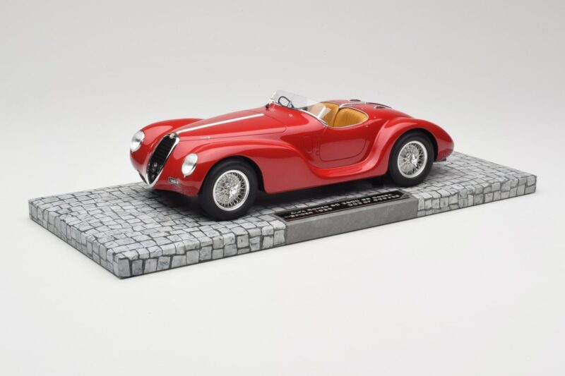 Alfa Romeo 6C 2500 SS Corsa Spider Raudonas Minichamps 1:18 107120230 Derva