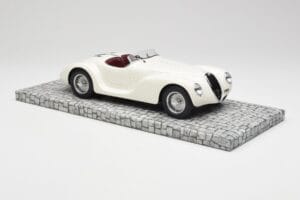 Alfa Romeo 6C 2500 SS Corsa Spider Baltas Minichamps 1:18 107120232 Derva - nuotrauka 4 iš 6