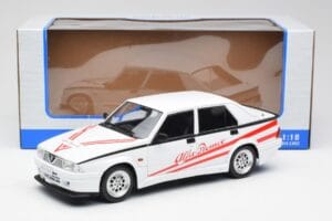 Alfa Romeo 75 Turbo Evoluzione Baltas MCG 1:18 MCG18430 Metalas - nuotrauka 6 iš 6