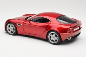 Alfa Romeo 8C Competizione Raudonas Bburago 1:18 18-11021 Metalas - nuotrauka 7 iš 8