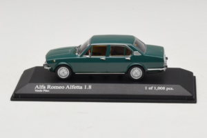 Alfa Romeo Alfetta 1.8 Žalias Minichamps 1:43 400120204 Metalas