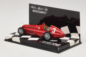 Alfa Romeo 159 Alfetta #3 C. Sanesi 6th Place British GP 1951 Minichamps 1:43 400511203 Metalas - nuotrauka 3 iš 5