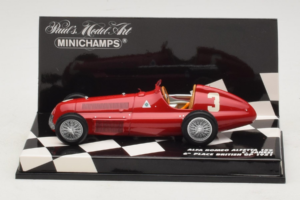 Alfa Romeo 159 Alfetta #3 C. Sanesi 6th Place British GP 1951 Minichamps 1:43 400511203 Metalas