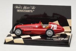 Alfa Romeo 159 Alfetta #78 P. Pietsch German GP 1951 Minichamps 1:43 400511278 Metalas