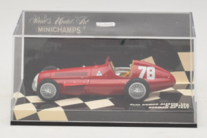 Alfa Romeo 159 Alfetta #78 P. Pietsch German GP 1951 Minichamps 1:43 400511278 Metalas - nuotrauka 5 iš 5