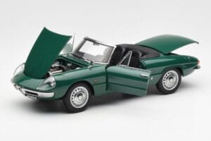 Alfa Romeo Duetto Spider Žalias AUTOart 1:18 70138 Metalas - nuotrauka 2 iš 8