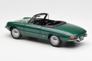 Alfa Romeo Duetto Spider Žalias AUTOart 1:18 70138 Metalas - nuotrauka 7 iš 8