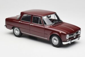 Alfa Romeo Giulia 1300 Tamsiai Raudonas Minichamps 1:18 180120906 Metalas - nuotrauka 6 iš 8