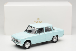 Alfa Romeo Giulia TI 105 Sky Blue Norev 1:18 187974 Metalas - nuotrauka 7 iš 7