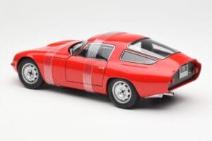 Alfa Romeo Giulia TZ Raudonas AUTOart 1:18 70196 Metalas - nuotrauka 5 iš 6