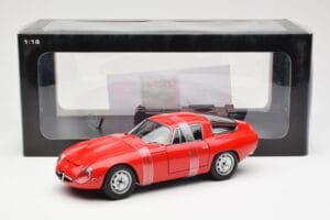 Alfa Romeo Giulia TZ Raudonas AUTOart 1:18 70196 Metalas - nuotrauka 6 iš 6