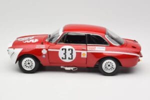 Alfa Romeo GTA 1300 Junior #33 T. Hezemans / G. van Lennep Hezemans Jarama 1972 Minichamps 1:18 100721233 Metalas - nuotrauka 4 iš 8