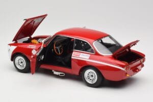 Alfa Romeo GTA 1300 Junior #33 T. Hezemans / G. van Lennep Hezemans Jarama 1972 Minichamps 1:18 100721233 Metalas - nuotrauka 5 iš 8