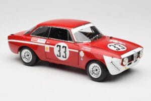 Alfa Romeo GTA 1300 Junior #33 T. Hezemans / G. van Lennep Hezemans Jarama 1972 Minichamps 1:18 100721233 Metalas - nuotrauka 6 iš 8