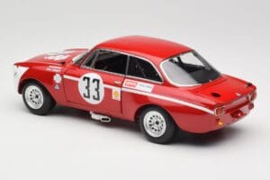 Alfa Romeo GTA 1300 Junior #33 T. Hezemans / G. van Lennep Hezemans Jarama 1972 Minichamps 1:18 100721233 Metalas - nuotrauka 7 iš 8