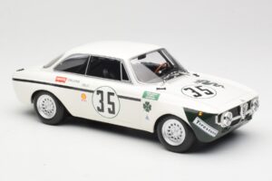 Alfa Romeo GTA 1300 Junior #35 C. Colzani / Pooky / G. Venturi 4 Hours of Jarama 1972 Minichamps 1:18 155721235 Metalas - nuotrauka 4 iš 6