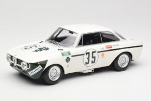 Alfa Romeo GTA 1300 Junior #35 C. Colzani / Pooky / G. Venturi 4 Hours of Jarama 1972 Minichamps 1:18 155721235 Metalas