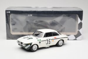 Alfa Romeo GTA 1300 Junior #35 C. Colzani / Pooky / G. Venturi 4 Hours of Jarama 1972 Minichamps 1:18 155721235 Metalas - nuotrauka 6 iš 6