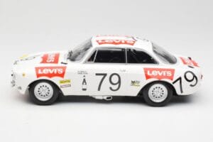Alfa Romeo GTA 1300 #79 H. Rubens / C. Van Ryn 24 Hours of Spa 1971 Minichamps 1:18 155711279 Metalas - nuotrauka 3 iš 6