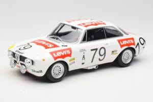 Alfa Romeo GTA 1300 #79 H. Rubens / C. Van Ryn 24 Hours of Spa 1971 Minichamps 1:18 155711279 Metalas