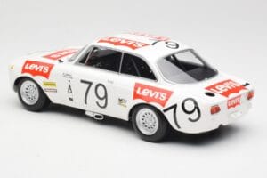 Alfa Romeo GTA 1300 #79 H. Rubens / C. Van Ryn 24 Hours of Spa 1971 Minichamps 1:18 155711279 Metalas - nuotrauka 5 iš 6