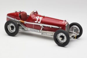 Alfa Romeo P3 #95 R. Caracciola Klausen Pass Hillclimb Winner 1932 CMC 1:18 M-224 Metalas - nuotrauka 4 iš 6