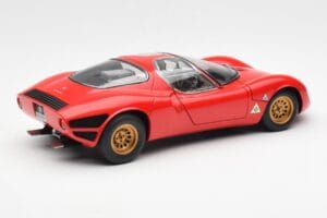 Alfa Romeo 33 Stradale Raudonas AUTOart 1:18 70191 Metalas - nuotrauka 3 iš 8