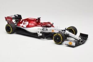 Alfa Romeo Racing C38 #7 K. Raikkonen F1 2019 Minichamps 1:18 110190007 Metalas - nuotrauka 4 iš 6