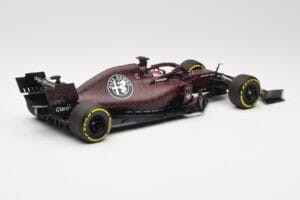 Alfa Romeo Racing C38 #7 K. Raikkonen Valentine's Day Livery Shakedown Fiorano 14th February 2019 Minichamps 1:18 110199907 M - nuotrauka 2 iš 6