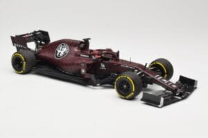 Alfa Romeo Racing C38 #7 K. Raikkonen Valentine's Day Livery Shakedown Fiorano 14th February 2019 Minichamps 1:18 110199907 M - nuotrauka 4 iš 6