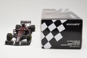 Alfa Romeo Racing C38 #7 K. Raikkonen Valentine's Day Livery Shakedown Fiorano 14th February 2019 Minichamps 1:18 110199907 M - nuotrauka 6 iš 6