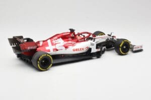 Alfa Romeo Racing C39 #7 K. Raikkonen Austrian GP 2020 Minichamps 1:18 110200107 Metalas - nuotrauka 2 iš 5