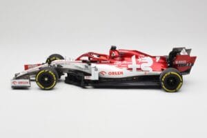 Alfa Romeo Racing C39 #7 K. Raikkonen Austrian GP 2020 Minichamps 1:18 110200107 Metalas - nuotrauka 3 iš 5