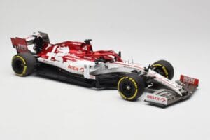 Alfa Romeo Racing C39 #7 K. Raikkonen Austrian GP 2020 Minichamps 1:18 110200107 Metalas - nuotrauka 4 iš 5