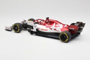 Alfa Romeo Racing C39 #7 K. Raikkonen Austrian GP 2020 Minichamps 1:18 110200107 Metalas - nuotrauka 5 iš 5