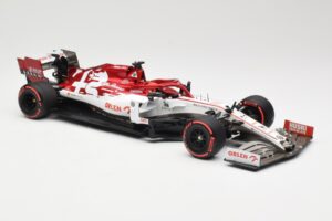 Alfa Romeo Racing C39 #7 K. Raikkonen Styrian GP 2020 Minichamps 1:18 110200207 Metalas - nuotrauka 4 iš 6
