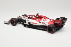 Alfa Romeo Racing C39 #7 K. Raikkonen Styrian GP 2020 Minichamps 1:18 110200207 Metalas - nuotrauka 5 iš 6
