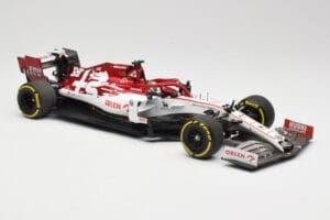 Alfa Romeo Racing C39 #99 A. Giovinazzi Austrian GP 2020 Minichamps 1:18 110200199 Metalas - nuotrauka 4 iš 6