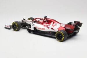 Alfa Romeo Racing C39 #99 A. Giovinazzi Austrian GP 2020 Minichamps 1:18 110200199 Metalas - nuotrauka 5 iš 6