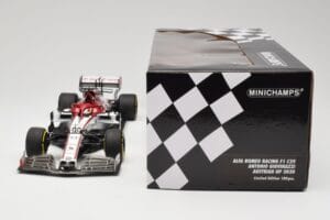 Alfa Romeo Racing C39 #99 A. Giovinazzi Austrian GP 2020 Minichamps 1:18 110200199 Metalas - nuotrauka 6 iš 6