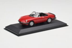 Alfa Romeo Spider 2000 Alfa Raudonas Minichamps 1:43 436120760 Metalas - nuotrauka 2 iš 4