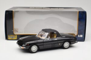 Alfa Romeo Spider 916 Veloce Juodas Ricko 1:18 32107 Metalas - nuotrauka 8 iš 8