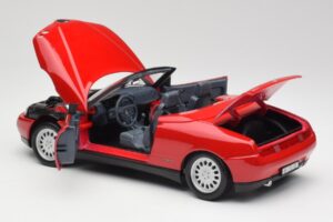 Alfa Romeo Spider 916 Alfa Raudonas Maisto 1:18 50278 Metalas - nuotrauka 5 iš 8