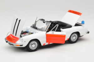 Alfa Romeo Spider Rijkspolitie Minichamps 1:18 180120994 Metalas - nuotrauka 2 iš 8