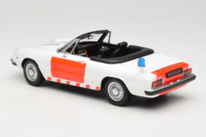 Alfa Romeo Spider Rijkspolitie Minichamps 1:18 180120994 Metalas - nuotrauka 7 iš 8