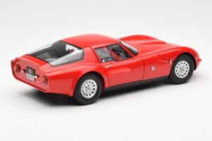 Alfa Romeo TZ2 Raudonas AUTOart 1:18 70198 Metalas - nuotrauka 2 iš 6
