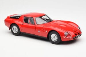 Alfa Romeo TZ2 Raudonas AUTOart 1:18 70198 Metalas - nuotrauka 4 iš 6