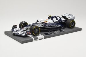 AlphaTauri AT03 #22 Y. Tsunoda Bahrain GP 2022 Minichamps 1:18 117220122 Metalas - nuotrauka 2 iš 6