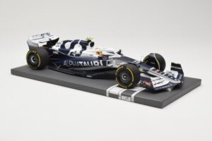 AlphaTauri AT03 #22 Y. Tsunoda Bahrain GP 2022 Minichamps 1:18 117220122 Metalas - nuotrauka 4 iš 6
